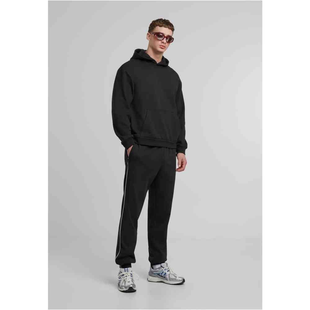 Urban Classics - Oversized Light Brushed Fleece Hoodie/trui - Zwart